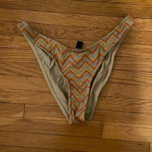 Triangl sparkly stripe bottoms